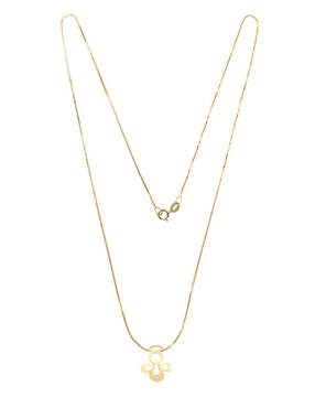 Colgante Y Dije de ángel Fianelli lucy de oro amarillo 14 K