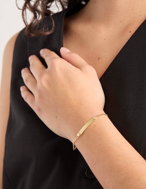 Esclava Fonelli de oro amarillo 14 K con acabado pulido