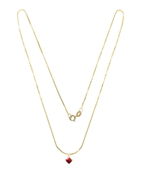 Colgante Y Dije de rombo Fascinare aiden de oro amarillo 14 K