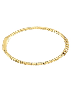 Esclava Tous de oro amarillo con diamante 18 k Tous Oro Flex