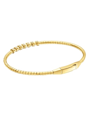 Esclava Tous de oro amarillo con diamante 18 k Tous Oro Flex