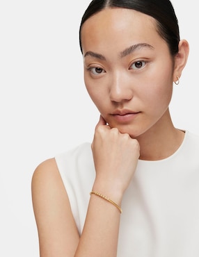 Esclava Tous de oro amarillo con diamante 18 k Tous Oro Flex