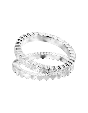 Anillo Tous Straight P 925 de plata brillante