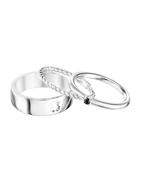 Set anillo Tous Ring Mix P 925 de plata espinela brillante