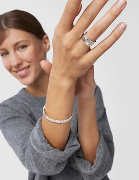Set anillo Tous Ring Mix P 925 de plata espinela brillante