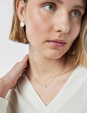 Collar Tous Alecia de oro blanco 18 K
