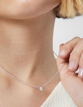 Collar Tous Alecia de oro blanco 18 K