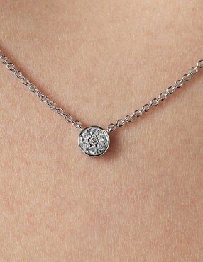Collar Tous Alecia de oro blanco 18 K