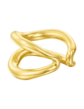 Anillo Tous Hav de plata P 925 con acabado baño de oro