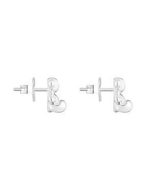 Broqueles de oso Tous Bold Bear de plata P 925 con acabado brillante