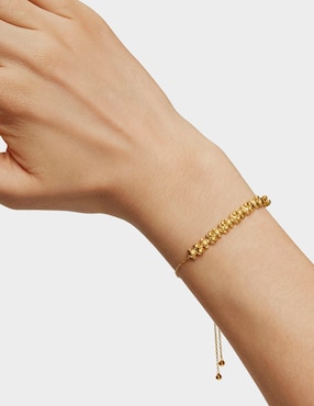 Pulsera Tous de plata P 925 Bold Bear con acabado liso