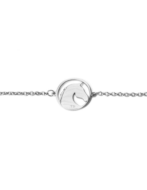 Pulsera Teresa Díaz Joyería Mexicana de plata p 925 Elegancia Equina