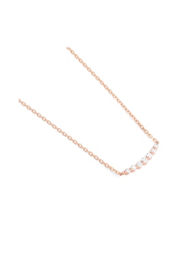 Colgante Facet Barcelona smart de oro rosa 14 K