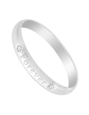 Anillo Fianelli Forever 14 k de oro diamante brillante