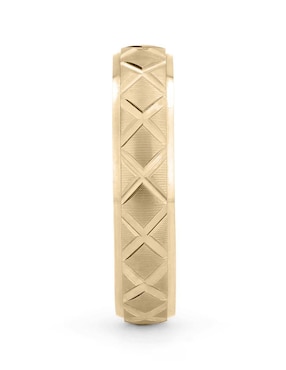 Argolla de oro 14 k Mano Forjada