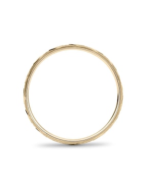 Argolla de oro 14 k Mano Forjada