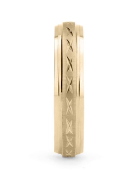 Argolla de oro 14 k Mano Forjada
