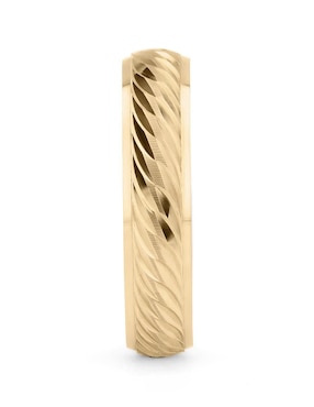 Argolla de oro 14 k Mano Forjada