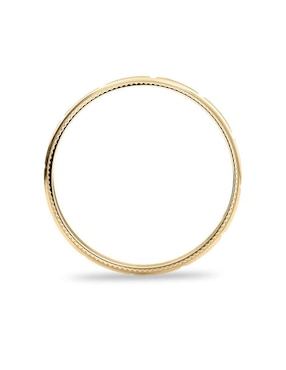 Argolla de oro 14 k Mano Forjada
