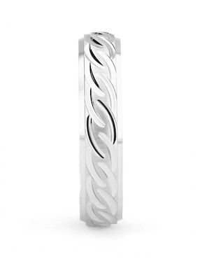 Argolla de oro 14 k Mano Forjada