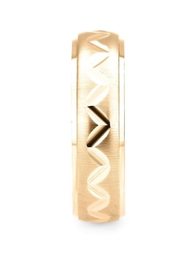 Argolla de oro 14 k Mano Forjada