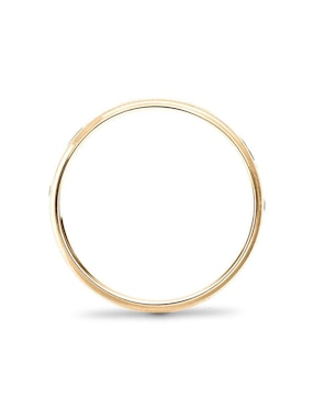 Argolla de oro 14 k Mano Forjada