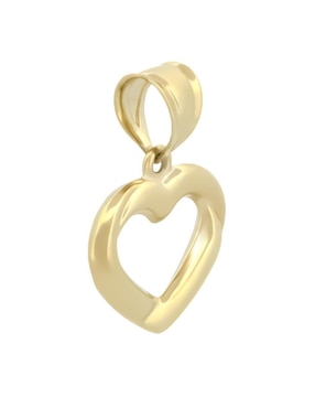 Dije de corazón Casa del Anillo de oro 10 K