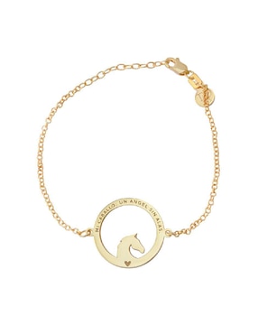 Pulsera Teresa Díaz Joyería Mexicana de plata p 925 Elegancia Equina