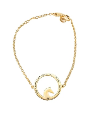 Pulsera Teresa Díaz Joyería Mexicana de plata P 925 Elegancia Equina con acabado brillante