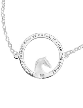 Pulsera Teresa Díaz Joyería Mexicana de plata p 925 Elegancia Equina