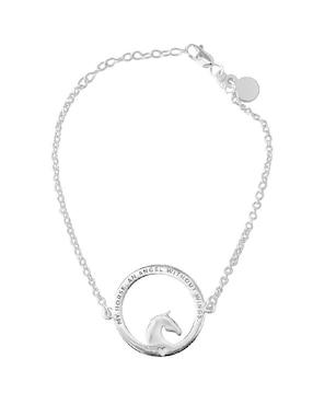 Pulsera Teresa Díaz Joyería Mexicana de plata p 925 Elegancia Equina