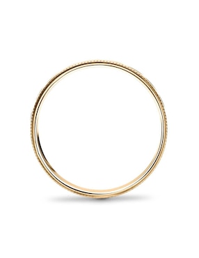 Argolla de oro 14 k Mano Forjada