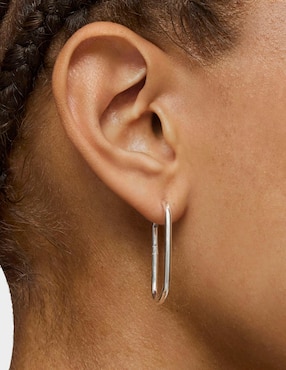 Aretes de aro Tous Sweet Dolls de plata P 925 con acabado baño de oro