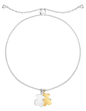 Pulsera Tous de plata P 925 Sweet Dolls con acabado liso