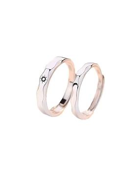 Set anillo Wünd P 925 de plata brillante