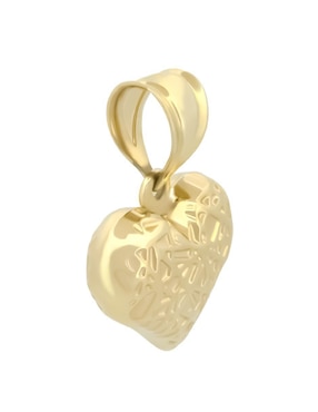 Dije de corazón Casa del Anillo de oro 10 K