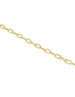 Pulsera Tous de plata P 925 Hold Oval con acabado baño de oro