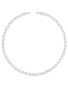 Collar TOUS Hold Oval De Plata P 925