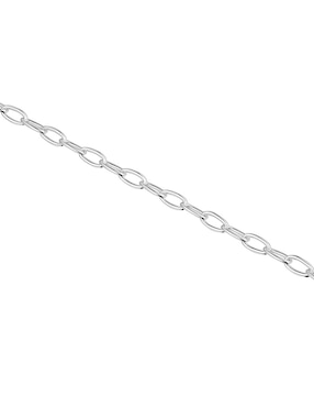 Pulsera Tous de plata P 925 Hold Oval con acabado liso