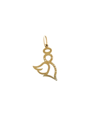 Dije de ángel Argo Joyeros de oro 14 K circonita