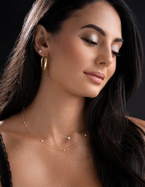 Collar de esfera Bony Levy Icon de oro 14 K