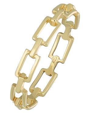 Anillo de eslabones Bony Levy 14 k de oro pulido