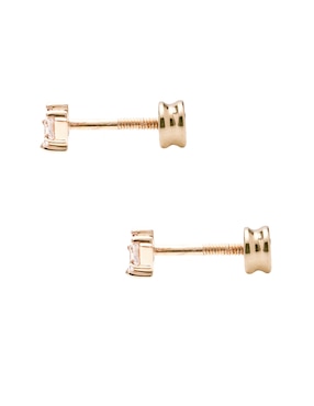 Piercing Universal Ingrata Fortuna Yoko Stud de oro con acabado brillante diamante