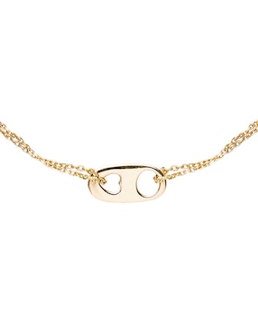 Pulsera Ingrata Fortuna de oro 14 k Arene Bracelet con acabado pulido