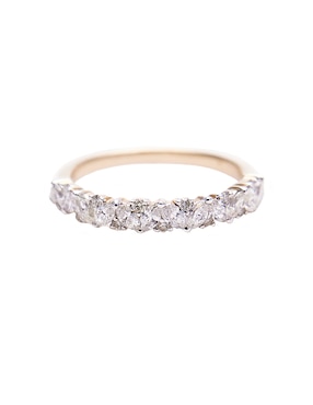 Churumbela Ingrata Fortuna Marcela Diamond 14 K De Oro Blanco Diamante