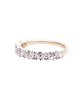 Anillo Ingrata Fortuna Marcela Diamond 14 k de oro blanco diamante pulido