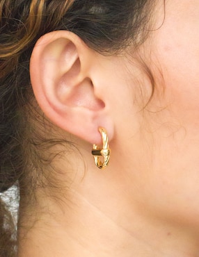 Aretes Silvex Spa de plata P 925 con acabado brillante