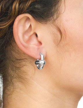 Aretes Silvex Spa de plata P 925 con acabado brillante