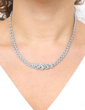 Collar Silvex Spa de plata P 925