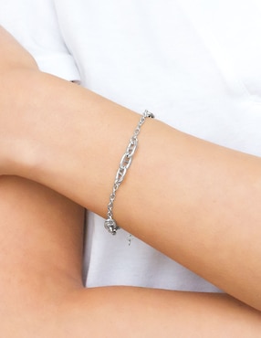 Pulsera Silvex Spa de plata P 925 con acabado pulido